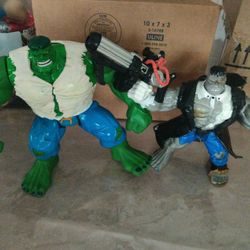Toy Biz 1996 Green And Grey Hulk