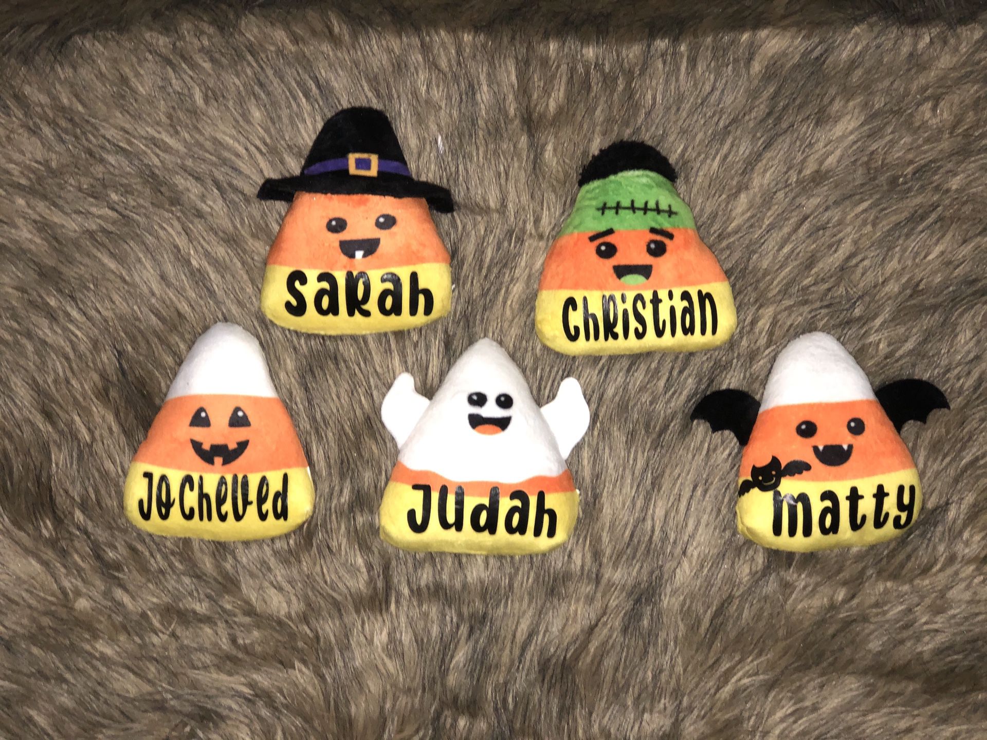 Spooky plushies