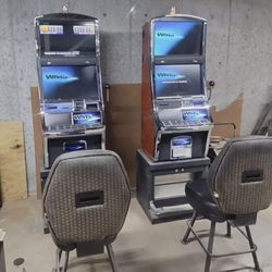 Two WMS Slot Machines 