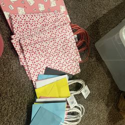 Lots Of Brand, New, Small And Extra Small Gift Bags