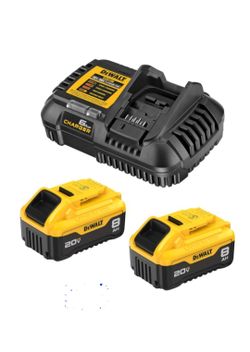 2 New battery 20V 8AH 1charger