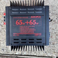 Audiovox AMP-535 Car Stereo 2 Channel Power Amplifier