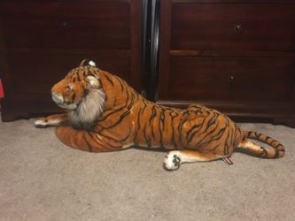 Stuffed tiger