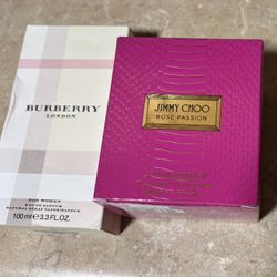 Women’s Perfume Jimmy Choo/ Burberry 