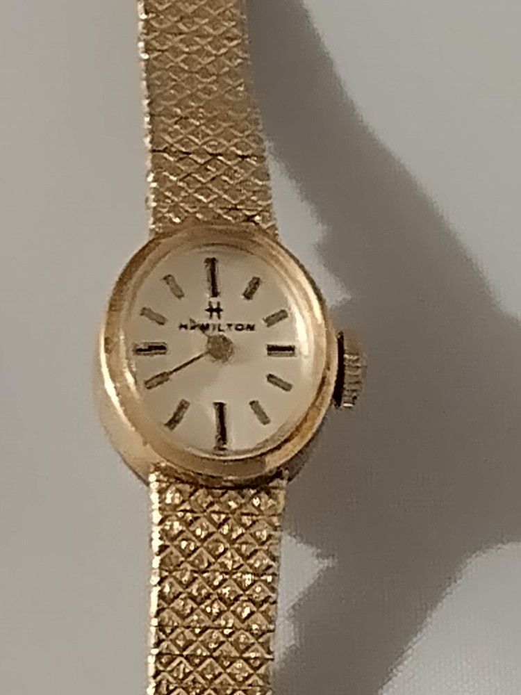 Hamilton Gold Women Watch Antic - Main Image