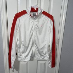 Red Nike Zip-Up