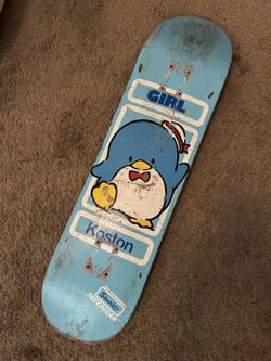Girl Sanrio Koston Tuxedo Sam Skateboard Deck