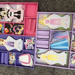 Disney Magnet Doll Sets