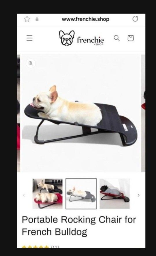 Brand New Dog Rocking Chair 