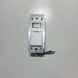 7-day programmable in-wall timer