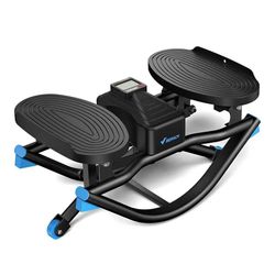 Merach Rocking Steppers for Exercise at Home,3D Motion Stair Stepper with Resist