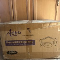 Disposable Masks - 2000 Masks Included 