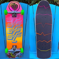 Santa Cruz Skateboards Classic Style Complete Skateboard 9.75” - Vintage Wheels