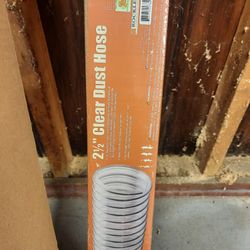 Dust Right 2 1/2 " Hose 10' Long Dust Collection Hose 