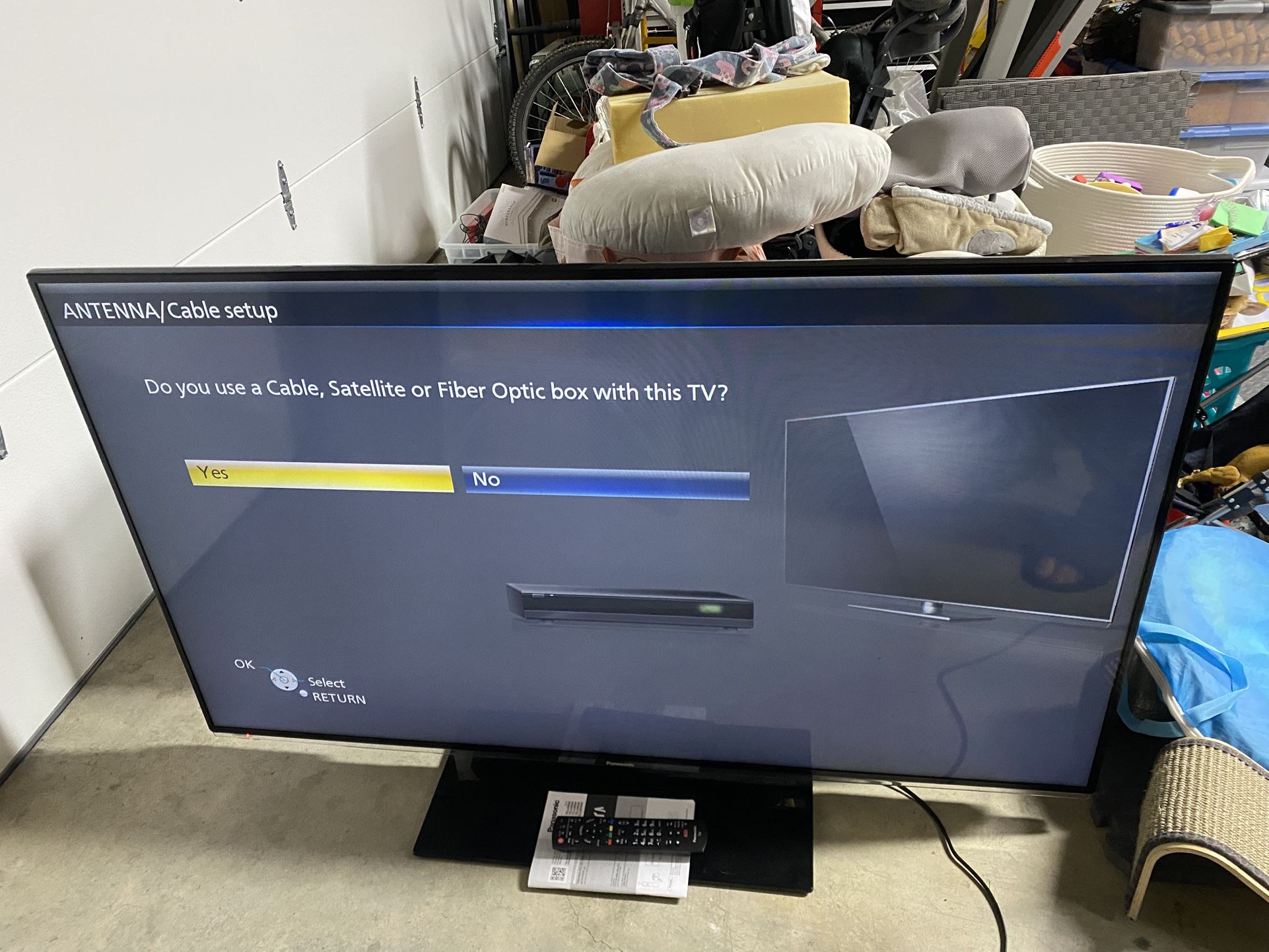 58” Panasonic Smart TV