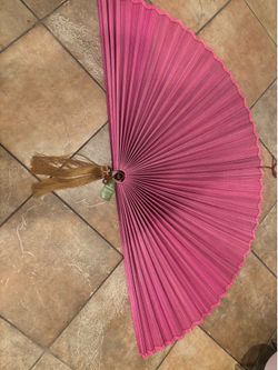 Bamboo Fan Wall Decor