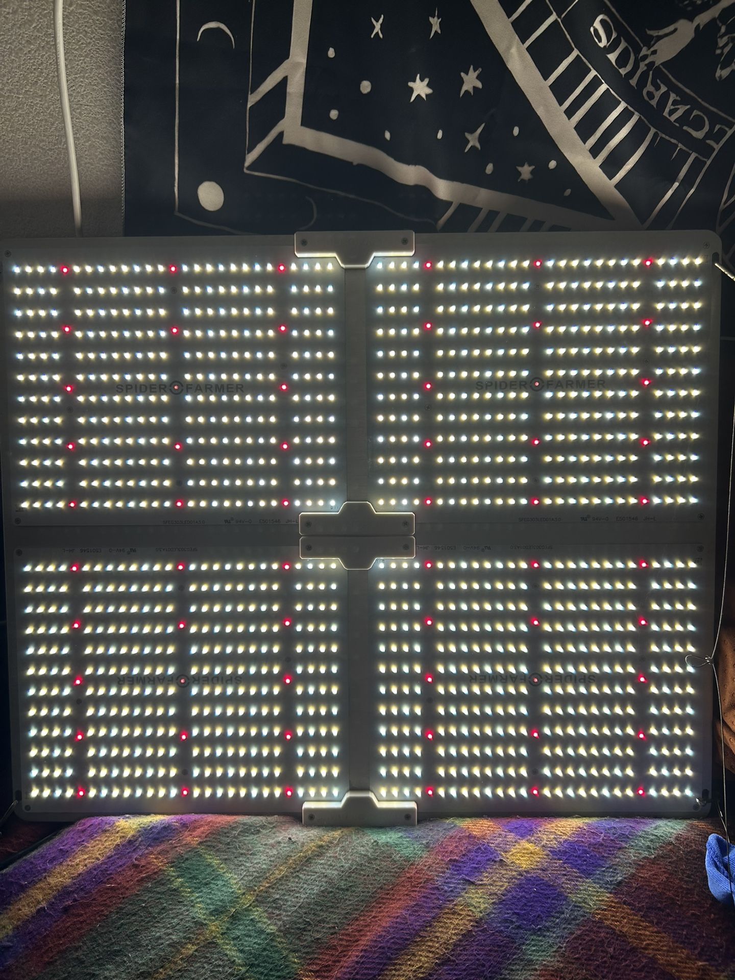Spider Farmer SF4000 450LED Grow Lights - 2 Units