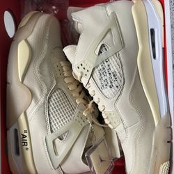 Off White Jordan 4s 