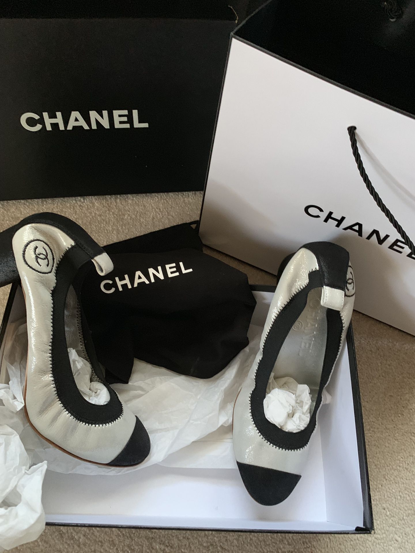 Chanel shoes authentic