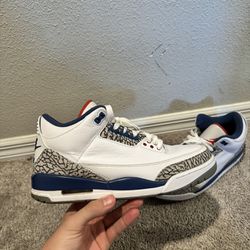 Jordan 3 True Blue Size 10.5 