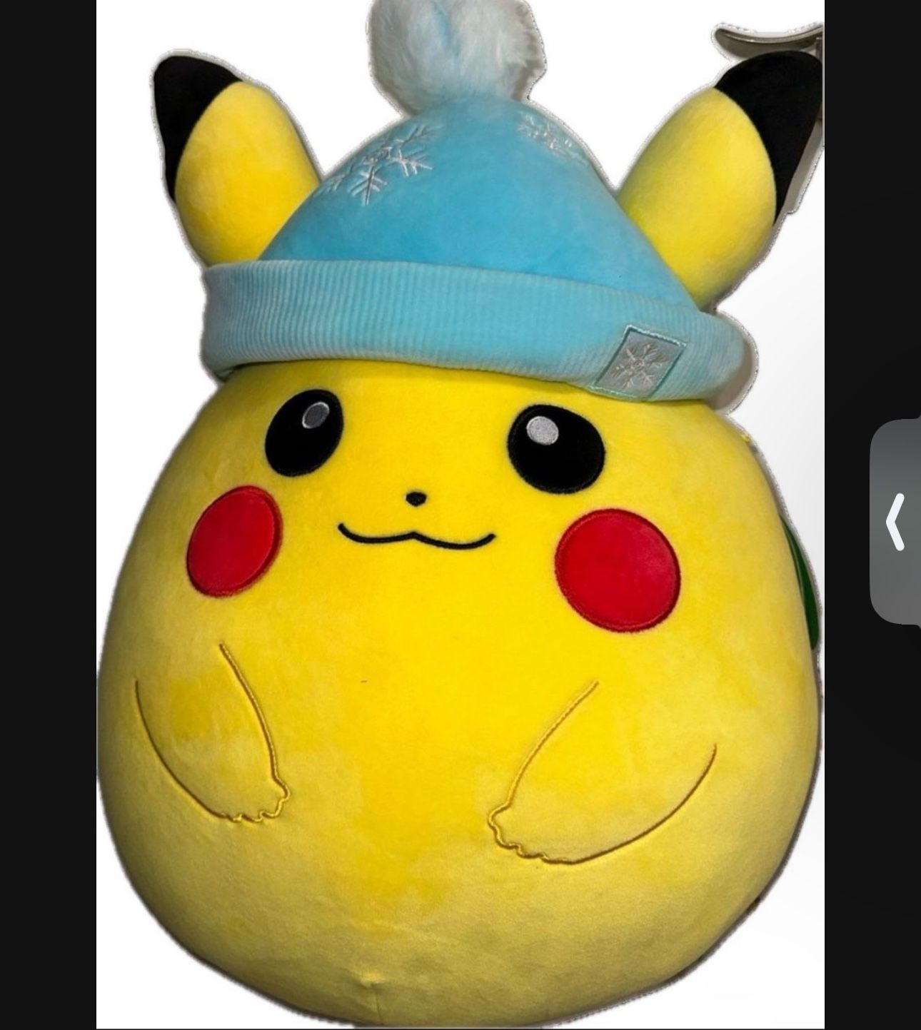 NEW POKEMON PIKACHU CHRISTMAS SQUISHMALLOW