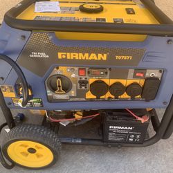 Firman Tri Fuel Generator 