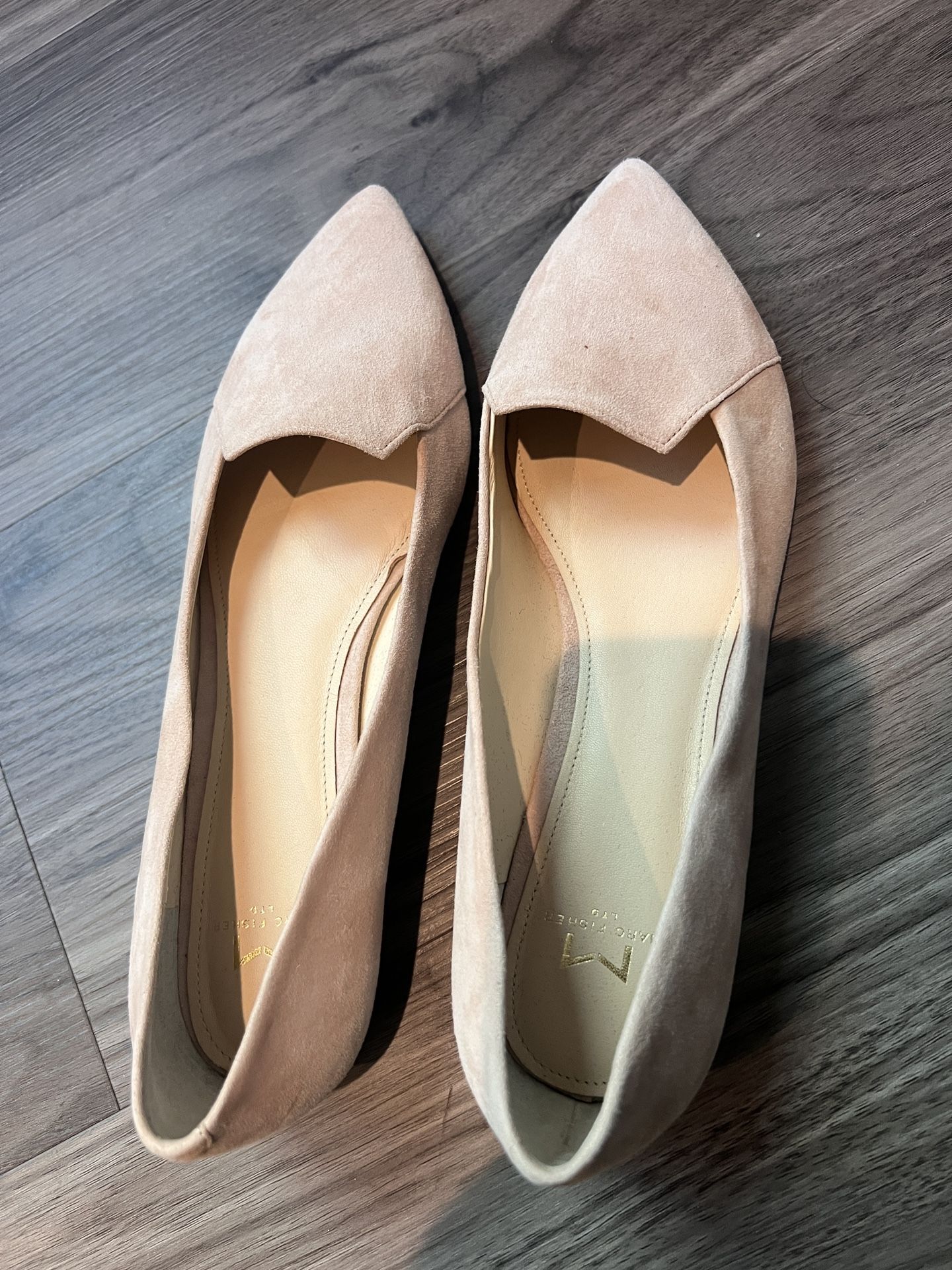 Marc Fisher Pink Flats -6.5
