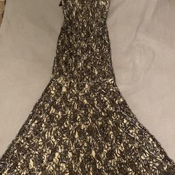 Black And Gold Gown 