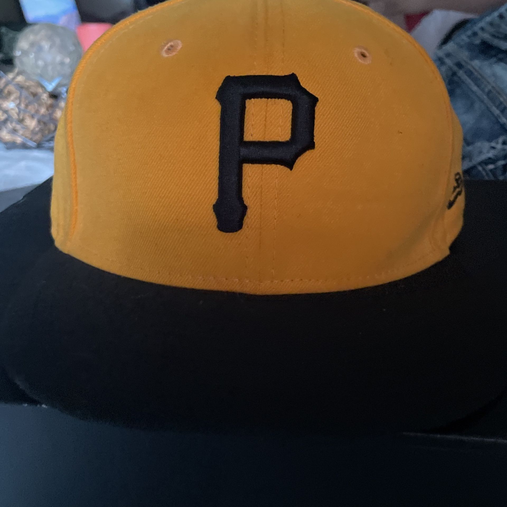 New Era Fitted Pirates Cap, Size 7 1/4
