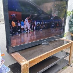 Dynex 55 Inch Tv With Mount Tv Stand /FIRM PRICE