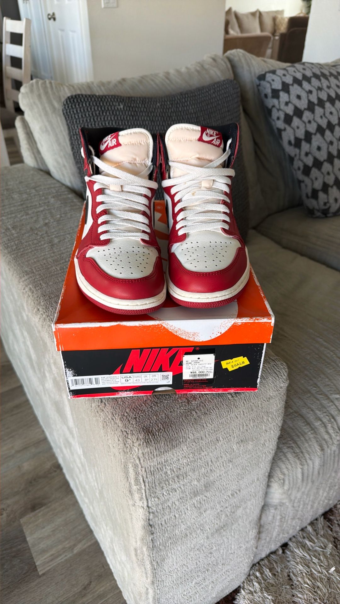 Nike Air Jordan 1 Lost and Found Size 9.5 for Sale in Oceanside, CA ...