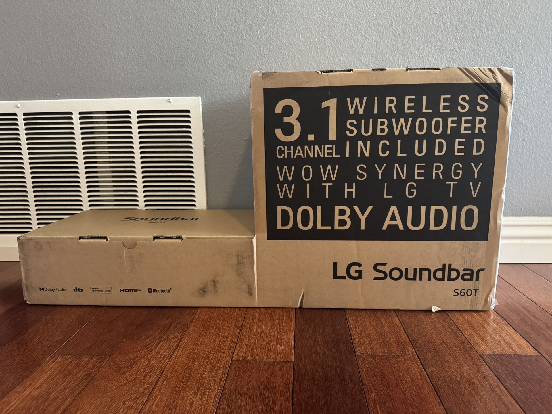 New LG Soundbar S60T 3.1 Sound System