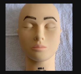 Estheticians Exam Kit + Doll Head + Extra Stuff
