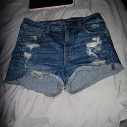 Jean Shorts And Camo Zip Up Jacket