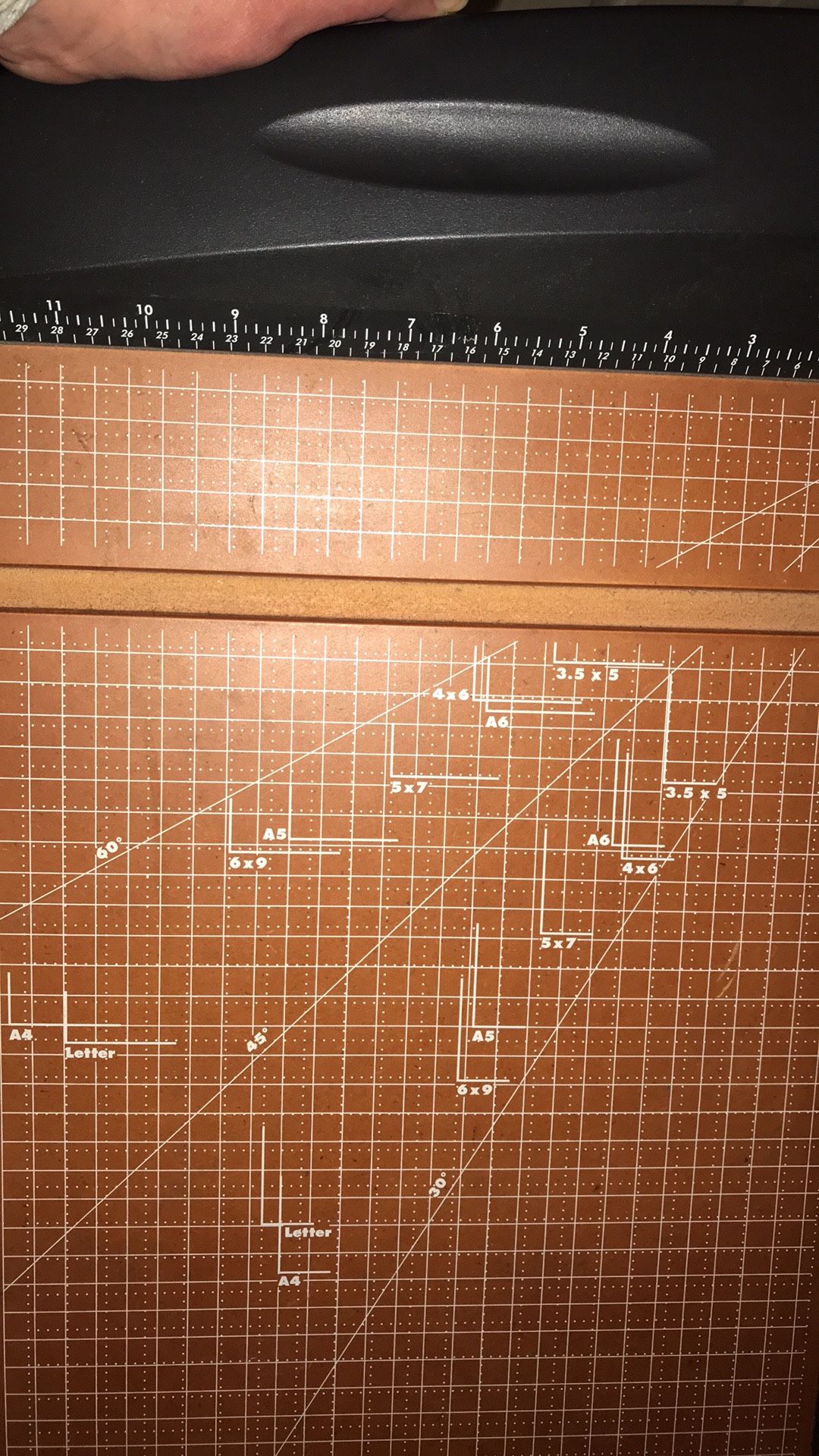 12” X-ACTO guillotine paper Cutter