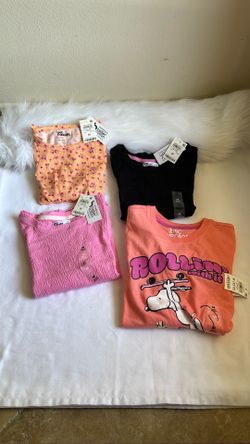 Epic Threads Girls Set of 4 tees. Size Medium. Brand New With Tags.
