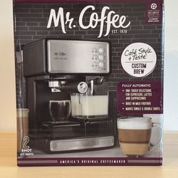 Coffee Machine – Espresso, Cappuccino & Latte