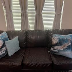 Leather Couch