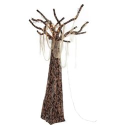 Halloween Lighted Ghost Tree 70” – Works, Missing Base