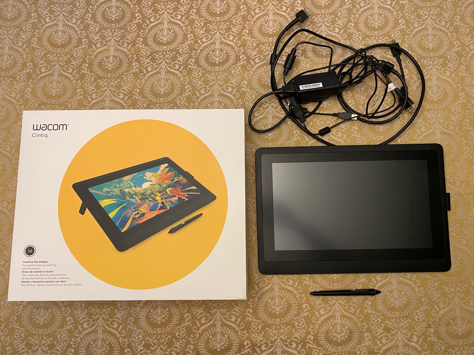 Wacom Cintiq 16 Digital Pen Display Tablet 