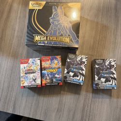 Pokémon Etb And Booster Boxes 