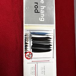 Chrome Double Hang Closet Rod