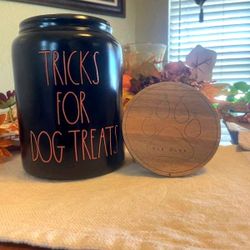 RAE DUNN DOG HALLOWEEN 