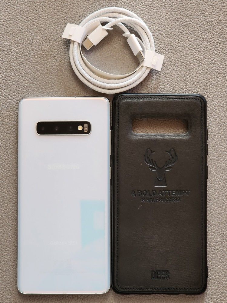 SAMSUNG GALAXY S10 PLUS 128GB UNLOCK ANY CARRIER IN GREAT Condition