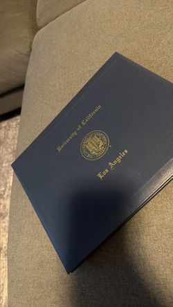 UCLA Diploma Cover Folder