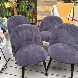 4 Modern Chairs