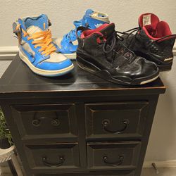Air Jordan's Size 8.5 And 9