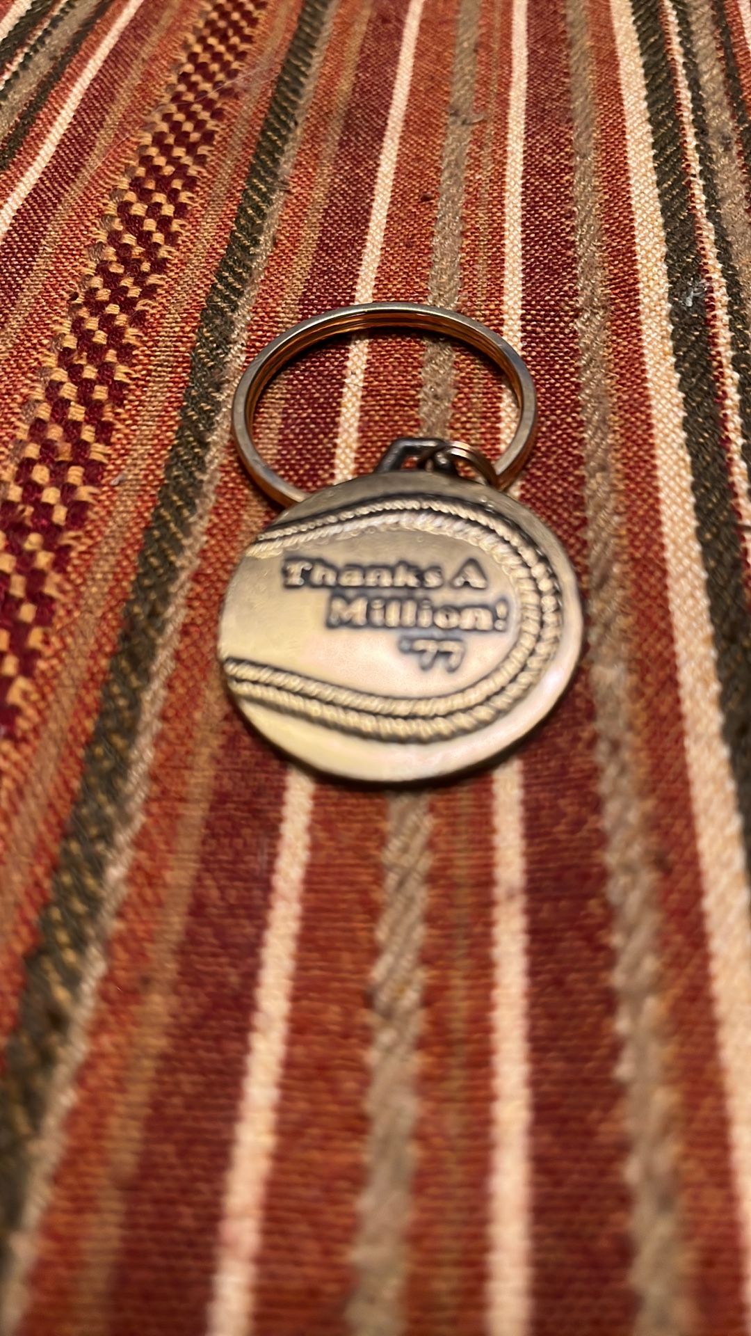 1977Thanks A Million Mariner Key Chain