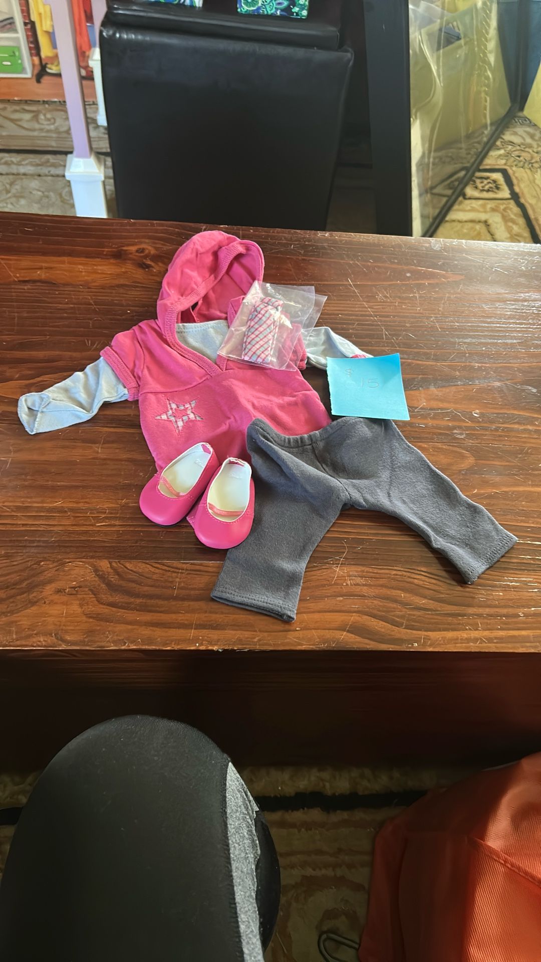American Girl Starry Hoodie Set