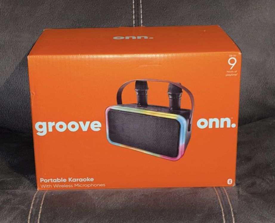 Portable Karaoke with Wireless Microphones, Bluetooth Wireless